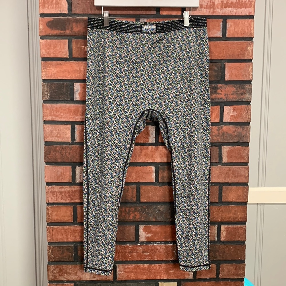 Adam Selman floral print leggings